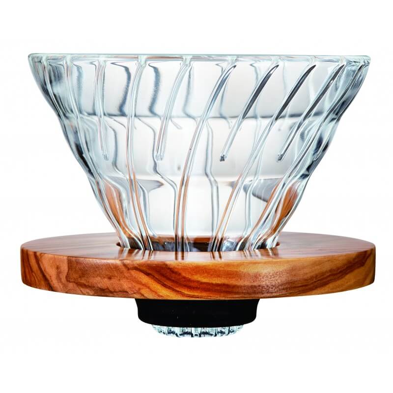 Hario V60 Glass 02 – Olive Wood